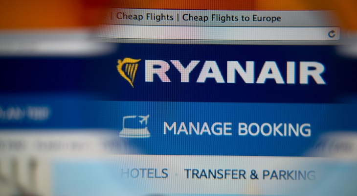 Homepage Ryanair